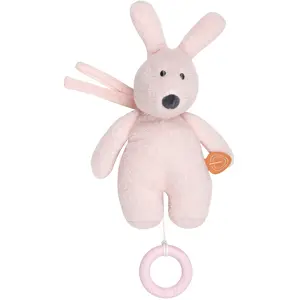 Nattou Susie & Bonnie Mini Peluche Musicale Bonnie la Lapine pas cher