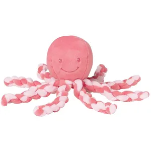 NATTOU - Lapidou Poulpe Corail/rose pas cher