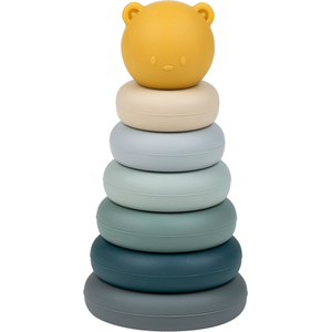 Comparateur de prix : Nattou Tour ? Empiler En Silicone Bleu