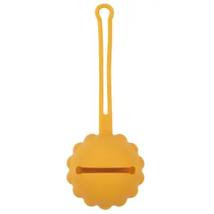 Nattou Boite Sucette Silicone Jaune - Nattou