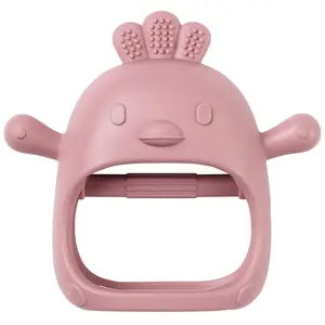Comparateur de prix : Moufle de dentition silicone ROSE Nattou