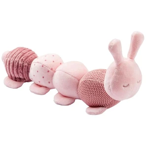 NATTOU Activity Cuddly Caterpillar jouet d’activité Lapidou Pink 0 m+ 1 pcs pas cher