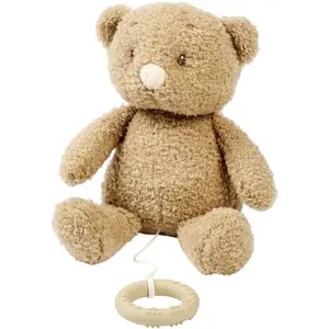 Comparateur de prix : Nattou Teddy Peluche bébé ours musical Beige