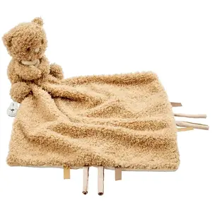 Nattou Doudou câlin Teddy Ours Caramel (27 cm) pas cher
