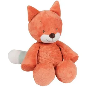 Peluche 28cm oscar le renard - nattou pas cher