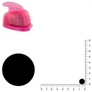 Comparateur de prix : Artemio VIHCP803 Mini Perforatrice à Levier Cercle Plastique Multicolore 6,5 x 4 x 10 cm