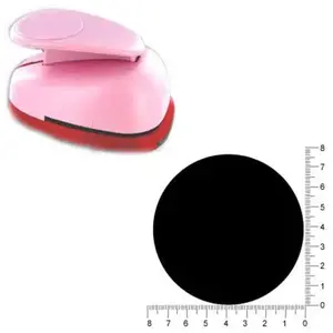 Artemio 7.6 cm Jumbo Cercle à levier Punch - Coloris aléatoire pas cher