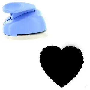 Artemio Perforatrice scrapbooking Coeur dentelle - 2,3 x 2,2 cm pas cher
