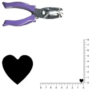 Comparateur de prix : Artemio Perforatrice pince - Coeur - 6 mm
