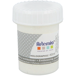 Comparateur de prix : Artemio Poudre à embosser 40 ml - Holographique