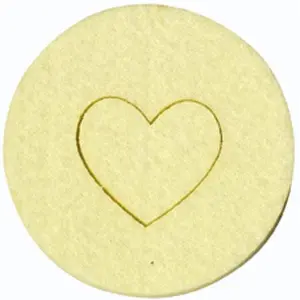 Artemio Feutrine - 4 Coeurs - CrèmeVendu parscrapmalin