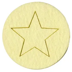 Artemio Feutrine - 4 Etoiles Noël CrèmeVendu parscrapmalin