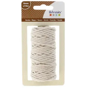 Comparateur de prix : coton macramé 4mmx10m blanc - artemio 13030109