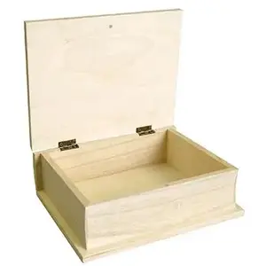 Comparateur de prix : Artemio - Boîte en forme de livre (bois 21,7 x 5,71 x 17,78 cm), couleur beige