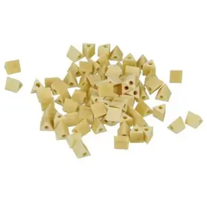 Comparateur de prix : 80 perles en bois triangles 5 mm - Artemio