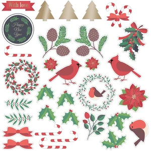 Comparateur de prix : Artemio Formes en papier Merry Christmas