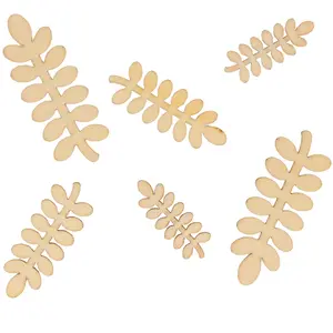 Mini Silhouettes Feuilles d'acacia - 30 pcs