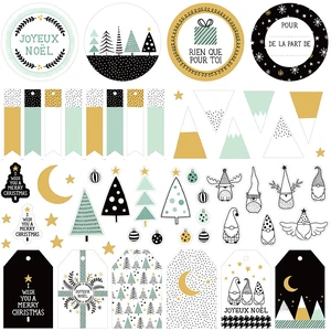 Artemio Die Cut Paper Imagine Xmas pas cher