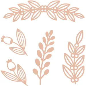 Comparateur de prix : ARTEMIO Feuillage ajouré en bois Splendid Christmas 15 pcs