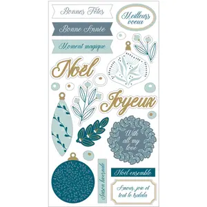 Artemio Embellissement en acrylique Splendid Christmas 23 pcsVendu parscrapmalin