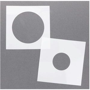 Artemio Pochoir + Masque 15 x 15 cm 12 pcs Ronds pas cher