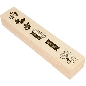 Comparateur de prix : Artemio Set Tamp Wood 265 x 53 x 40 mm sur Mon Chemin tampons, Multicolore, Taille unique