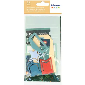 Comparateur de prix : Artemio Enveloppes, Cartes, Étiquettes Et Pochettes Woody Christmas 19 Pcs