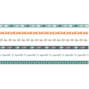 Artemio 6 Rubans imprimés Noël 1 m pas cher