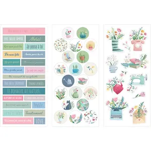 Artemio Autocollants 10,5 x 23 cm 3 pcs Life is simpleVendu parscrapmalin