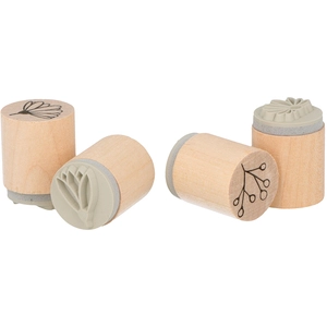 Artemio Tampons Bois 20 x 25 mm 4 pcs Life is simpleVendu parscrapmalin