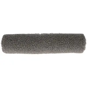 Artemio Rouleau de tissu 30 cm x 1 m Fausse fourrure Mouton Gris foncéVendu parscrapmalin