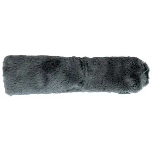 Artemio Rouleau de tissu 30 cm x 1 m Fausse fourrure Lapin Gris plombVendu parscrapmalin