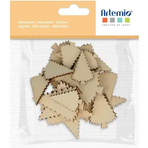 Artemio Silhouettes en bois Sapin 21 pcsVendu parscrapmalin