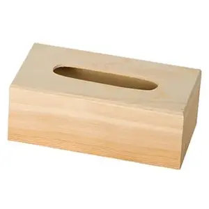 Comparateur de prix : Artemio VIMOU Boîte à Mouchoirs avec Fond, Bois, Beige, 25 x 13 x 9 cm