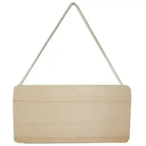 Comparateur de prix : Artemio Plaque en bois à suspendre 21 x 10 cm