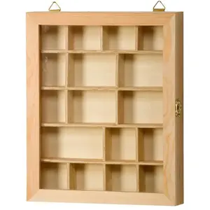 Comparateur de prix : Vitrine - ARTEMIO - 23 x 28 cm - Bois - Décorative - Mixte