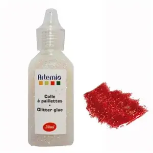 Comparateur de prix : Artemio Glitter glue - Red
