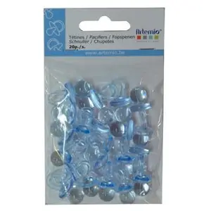 Artemio Tétines plastique bleu pas cher