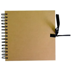 Comparateur de prix : Artemio 11009019 Album en Kraft avec Spirale, 20 x 20 cm Beige