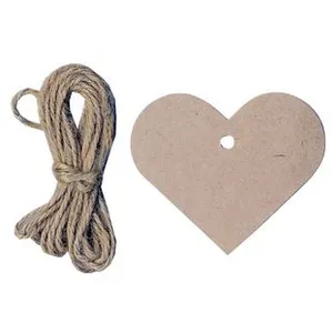 Comparateur de prix : Artemio Etiquettes Kraft coeur