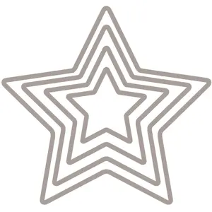 Matrice de découpe (Die) Étoiles Petit - Artémio - ARTEMIO - Matrice de découpe pas cher