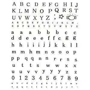 Comparateur de prix : Artémio Tampons Transparents Alphabet - ARTEMIO - Set de 160 - Noir - Adulte - Mixte