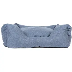 Panier pour chien Duvoplus Textura Eco Bleu 80x60x30 cm 15097
