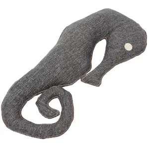 Jouet peluche pour chien Duvoplus Hippocampe Gris 27x35x10cm 15359
