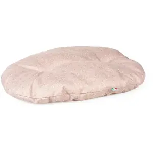Comparateur de prix : Duvo+ Coussin Ovale Matelassé Rose Royal XS - 65x45x8cm