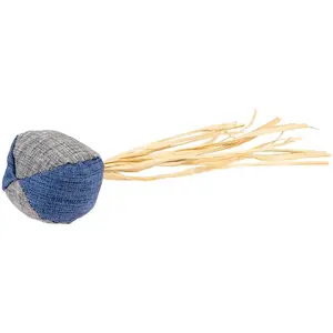 Comparateur de prix : Jouet pour chat balle et herbe à chat Duvoplus Eco Multicolore 4,5x4,5...