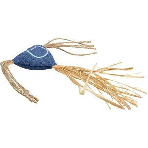 Comparateur de prix : Jouet pour chat triangle et herbe à chat Duvoplus Eco Multicolore 3x18...