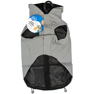 Comparateur de prix : Duvo+ Veste pour chien Hi Vis Sporty Gris XS - 30CM