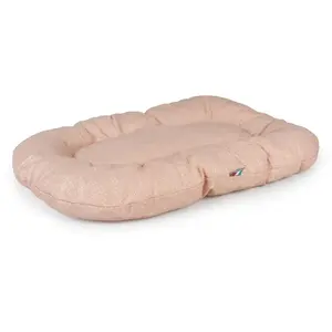 Comparateur de prix : Duvo+ Coussin Ovale Matelassé Orange Mellow M - 81x55x8cm