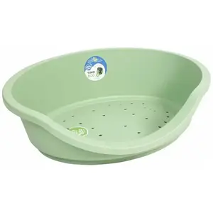 Comparateur de prix : Panier pour chien Duvoplus Sleeper Tino 50 ECO Salvia Vert 60x40x20 cm...